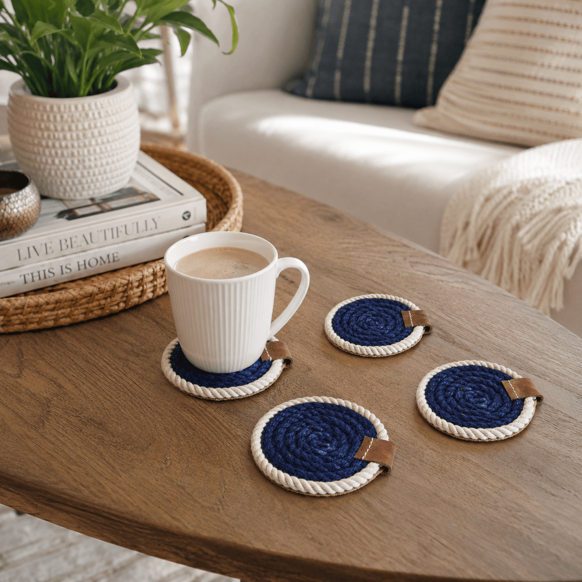 Nautical Rope Braided Coaster - Armand’s Maison & Marché