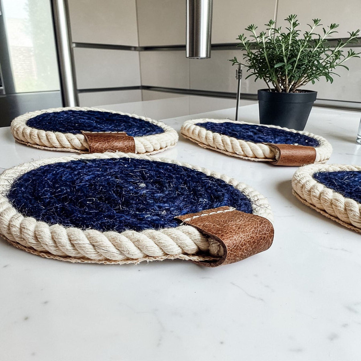 Nautical Rope Braided Coaster - Armand’s Maison & Marché