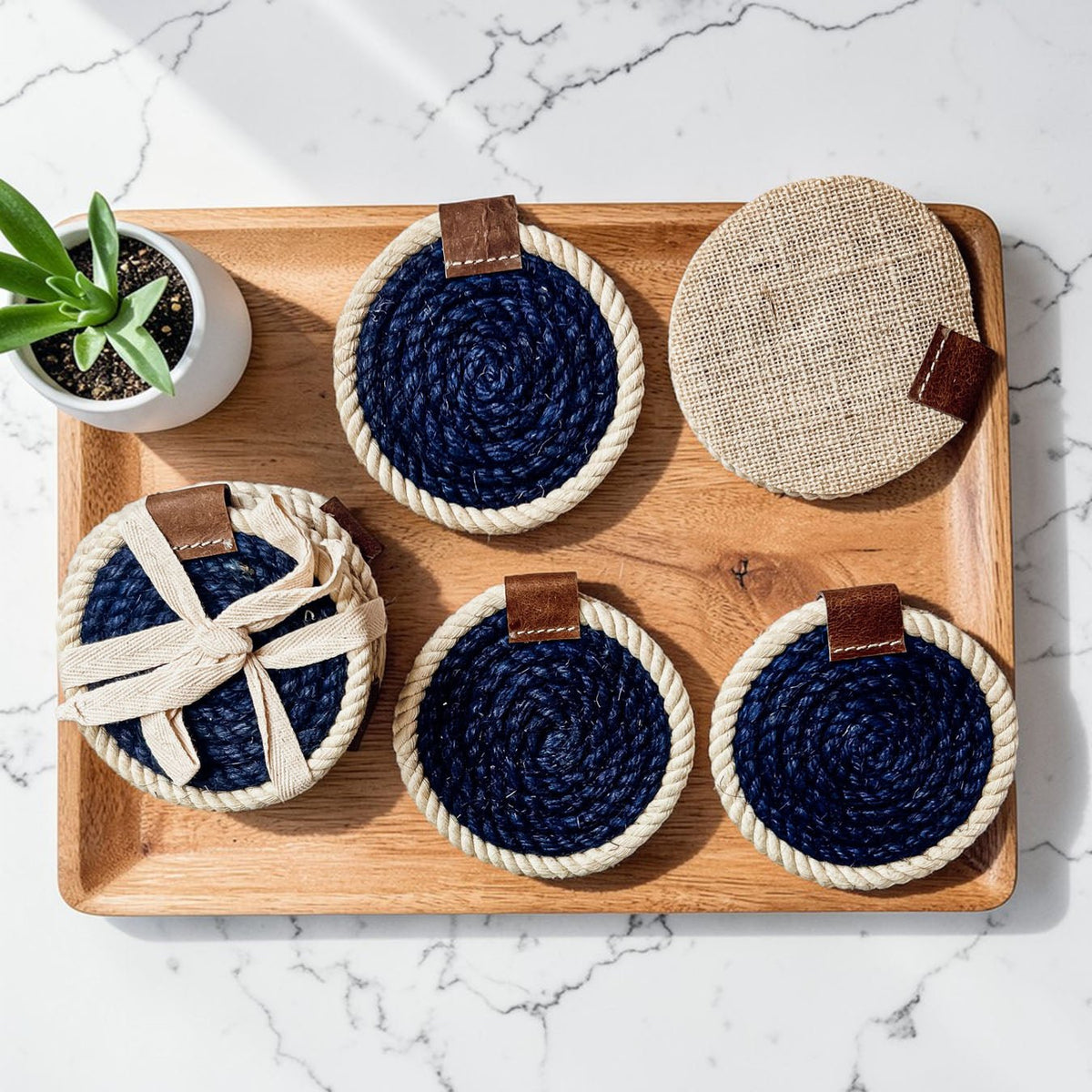 Nautical Rope Braided Coaster - Armand’s Maison & Marché