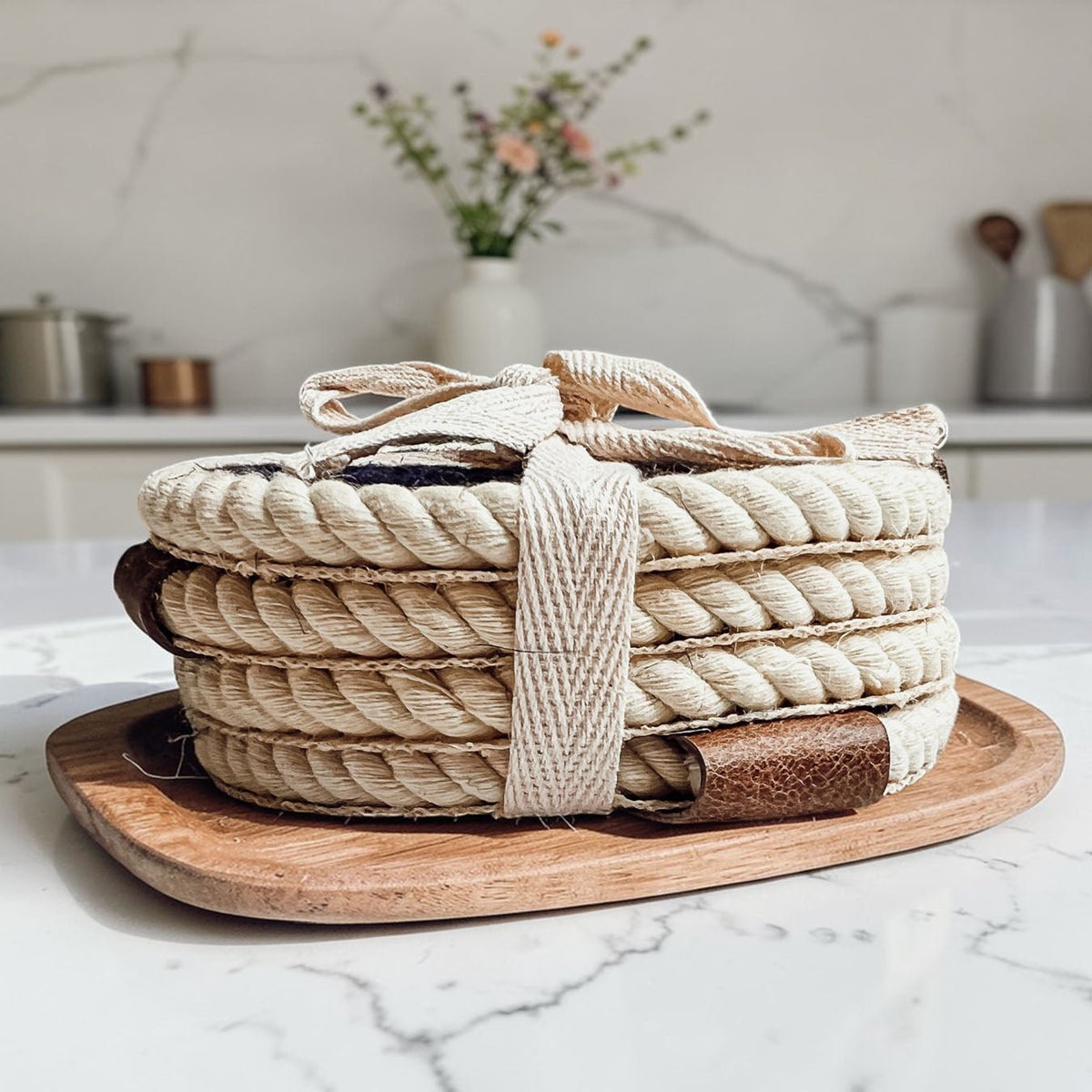 Nautical Rope Braided Coaster - Armand’s Maison & Marché