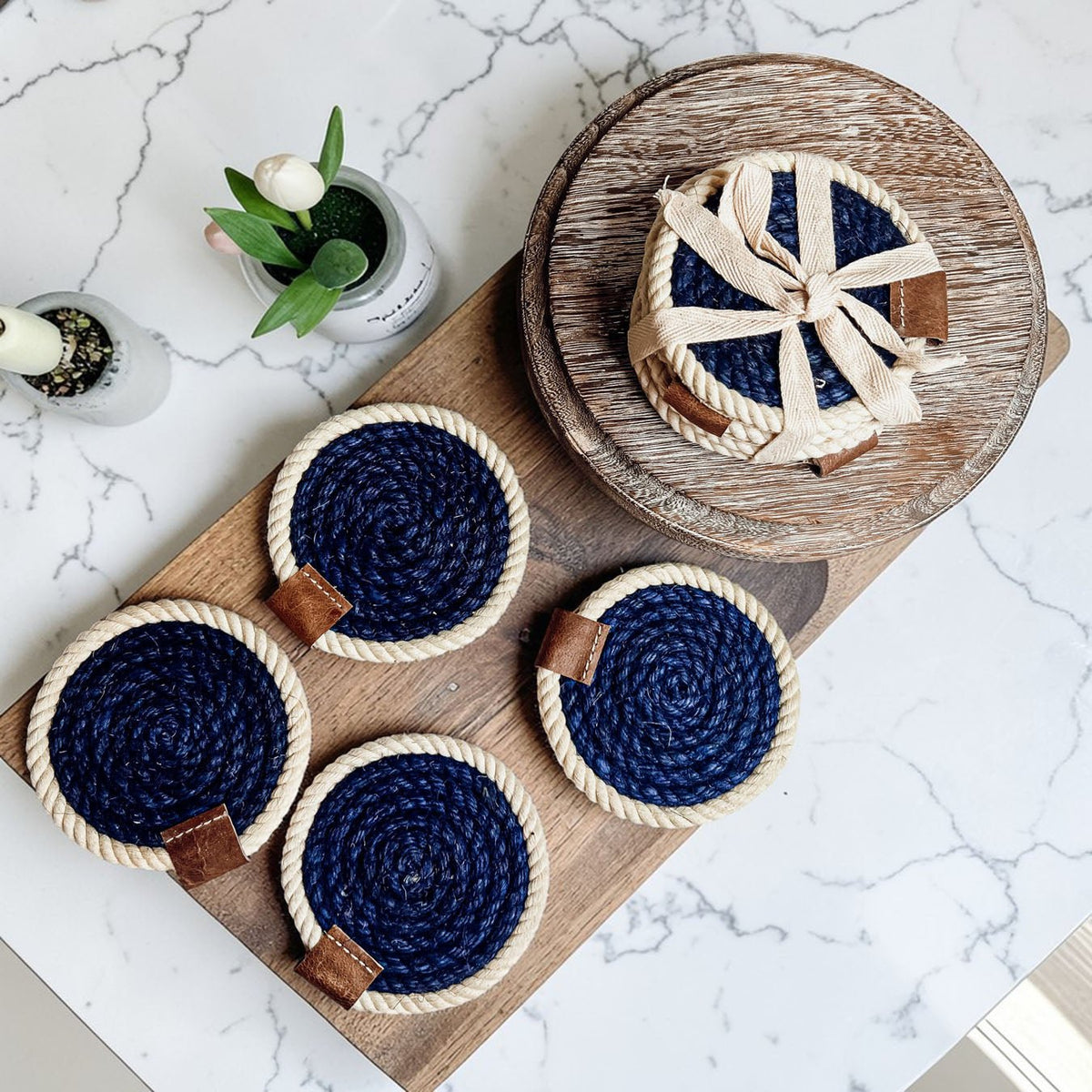 Nautical Rope Braided Coaster - Armand’s Maison & Marché