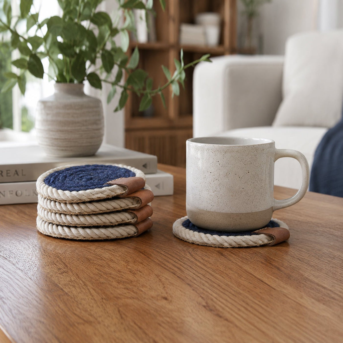 Nautical Rope Braided Coaster - Armand’s Maison & Marché