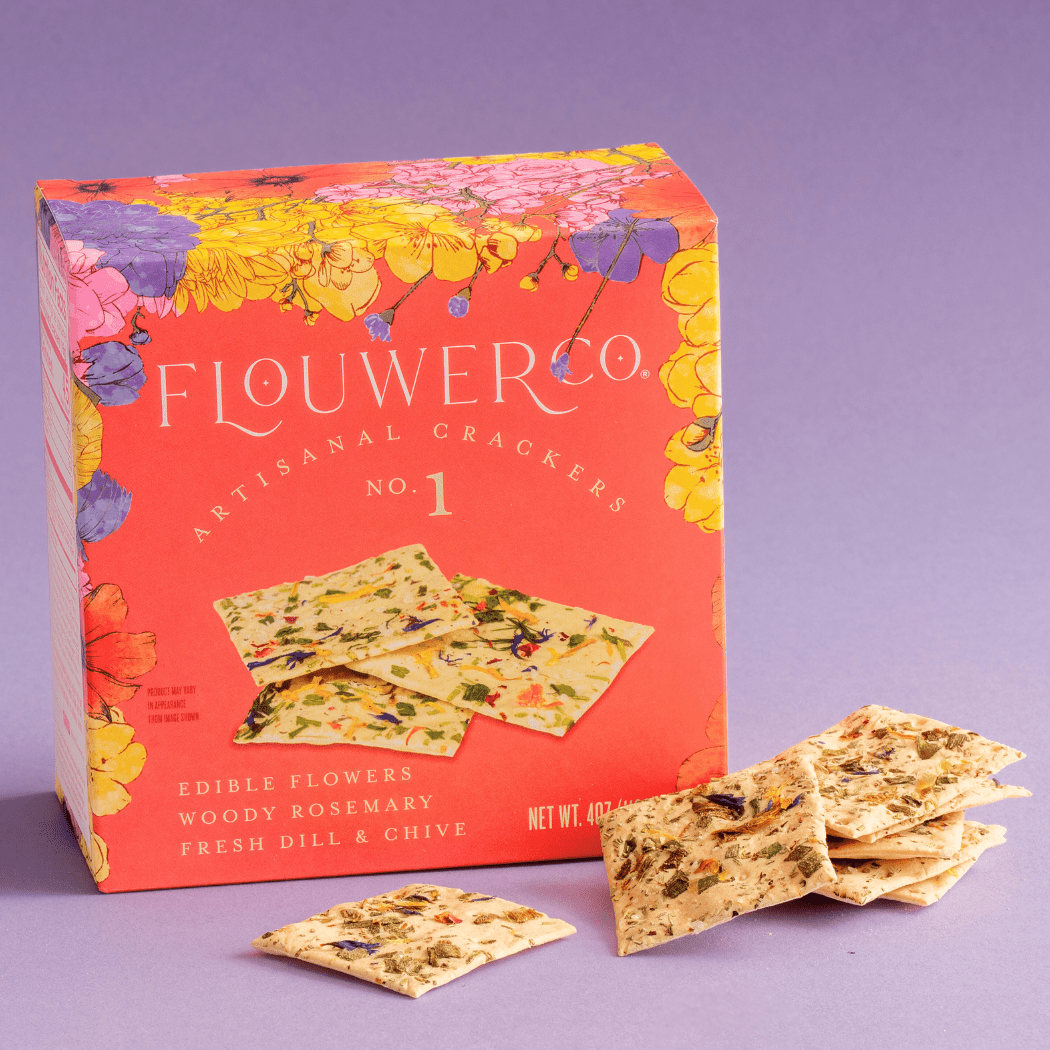 No. 1 - Artisanal Edible Floral Crackers - Armand’s Maison & Marché