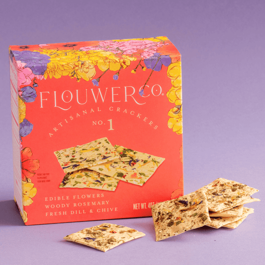 No. 1 - Artisanal Edible Floral Crackers - Armand’s Maison & Marché