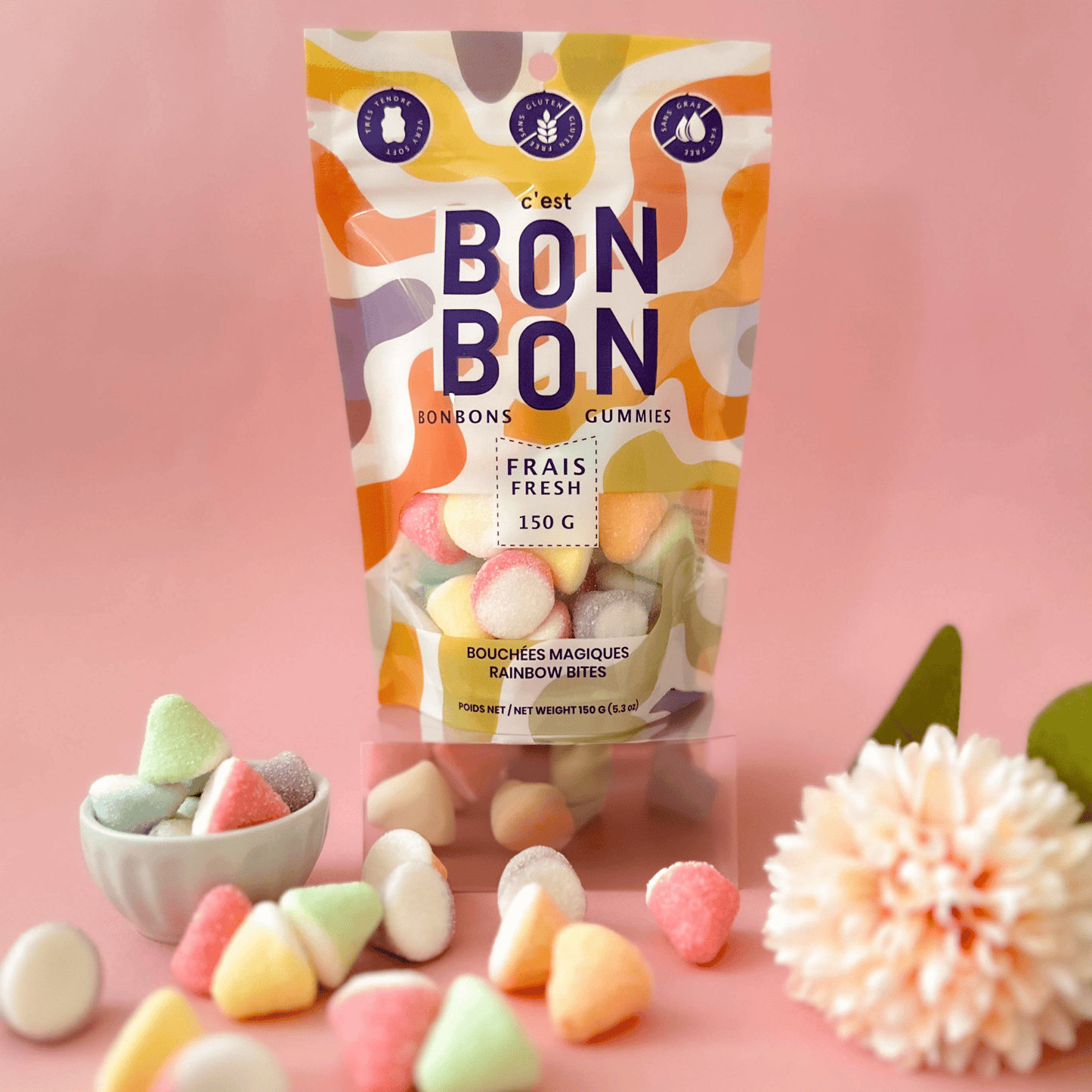 Rainbow Bites - Gummy Candies - Armand’s Maison & Marché