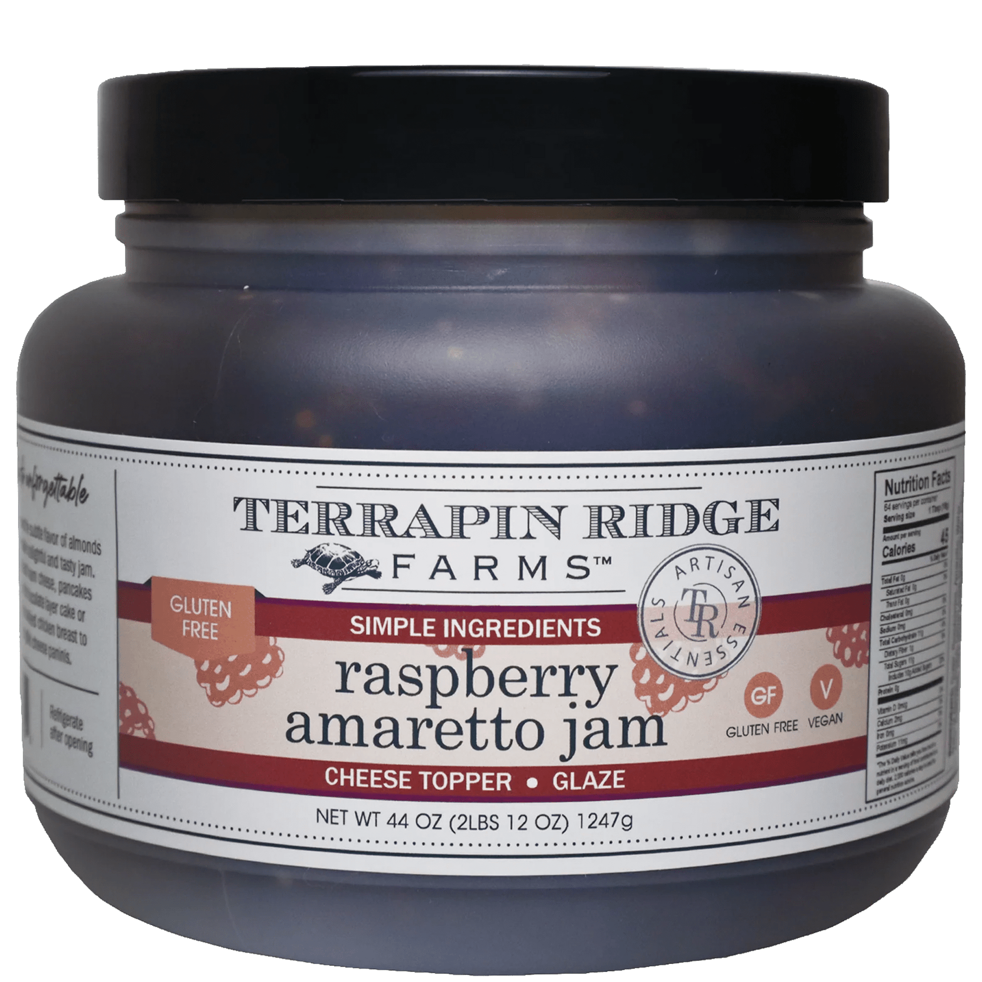 Raspberry Amaretto Jam - Quart - Armand’s Maison & Marché