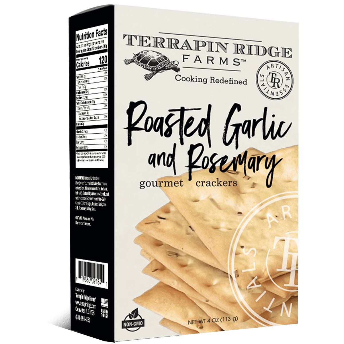 Roasted Garlic and Rosemary Crackers - Armand’s Maison & Marché