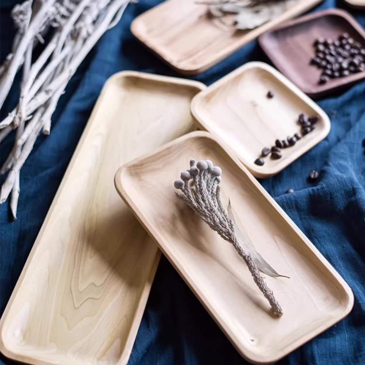 Solid Wood Snack Plate - Armand’s Maison & Marché