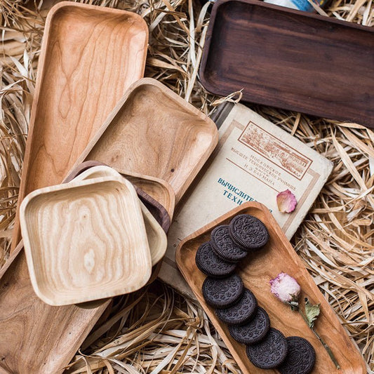Solid Wood Snack Plate - Armand’s Maison & Marché
