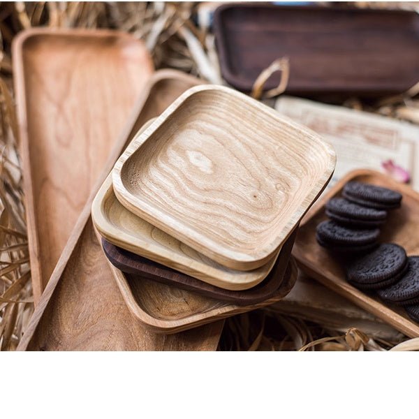 Solid Wood Snack Plate - Armand’s Maison & Marché