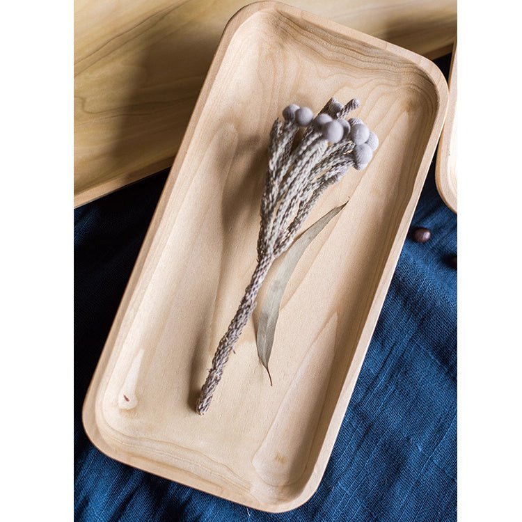 Solid Wood Snack Plate - Armand’s Maison & Marché