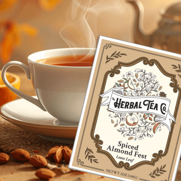 Spiced Almond Fest Herbal Tea - Armand’s Maison & Marché