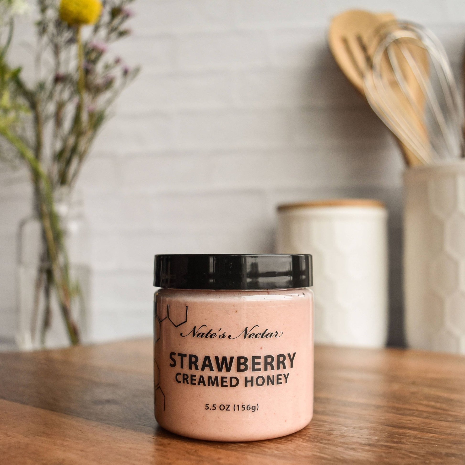 Strawberry Creamed Honey - Armand’s Maison & Marché