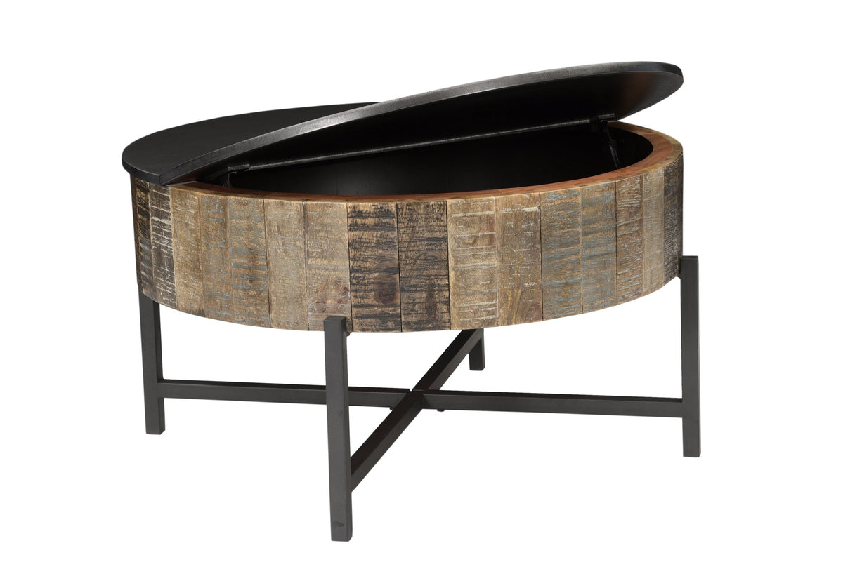 T1216C Coffee Table Rustic Vintage - Armand’s Maison & Marché