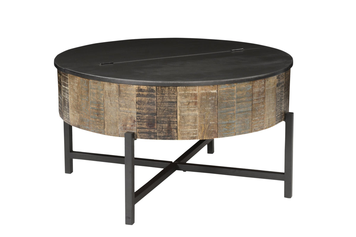T1216C Coffee Table Rustic Vintage - Armand’s Maison & Marché