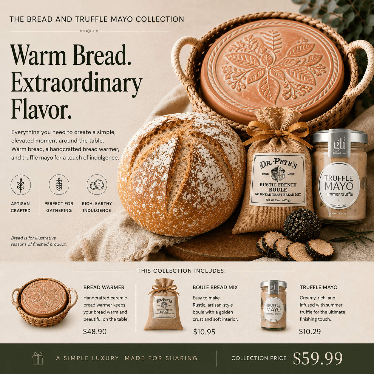 The Bread and Truffle Mayo Collection - Armand’s Maison & Marché