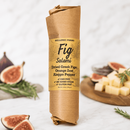 Vegan Fig Salami - Orange Zest & Aleppo Pepper - Armand’s Maison & Marché