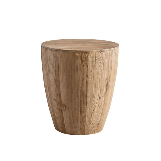 Vintage Style Barrel Coffee Table With Storage - Armand’s Maison & Marché