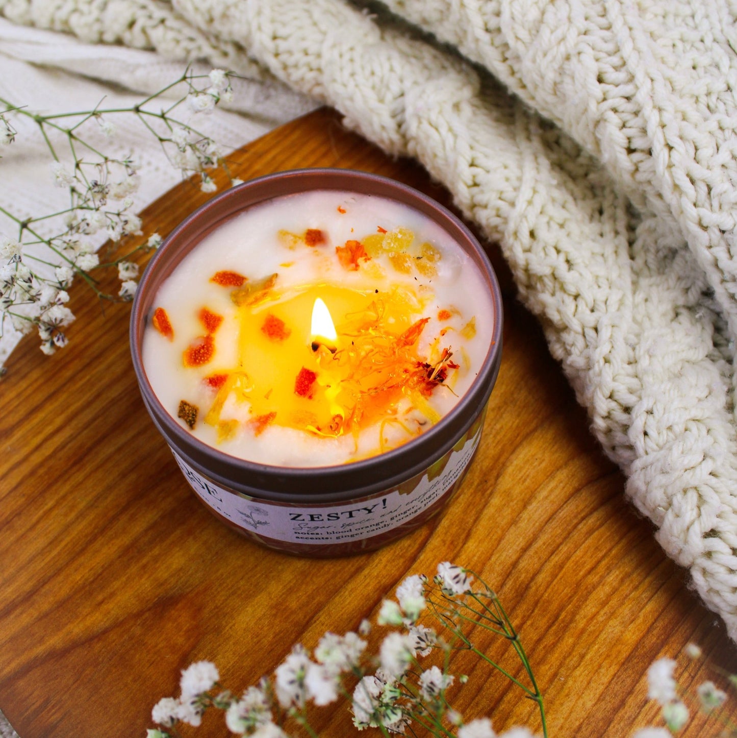 ZESTY! Orange Ginger Candle - Armand’s Maison & Marché