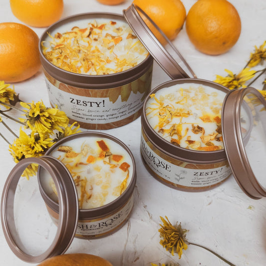 ZESTY! Orange Ginger Candle - Armand’s Maison & Marché